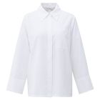 YAYA Blouse met brede manchetten pure white