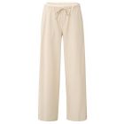 YAYA Woven wide-leg trousers summer sand