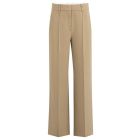 YAYA Geweven broek met stiksels khaki green