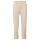 YAYA Jersey tailored trousers summer sand