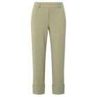 YAYA Jersey tailored trousers soft green