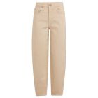 YAYA Barrel jeans met naaddetails desert beige