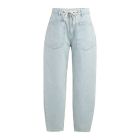 YAYA Colored worker denim w. cord light denim