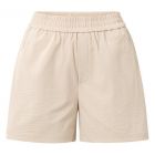 YAYA Woven short with elastic waist summer sand