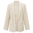 YAYA Woven blazer with pocket detai summer sand