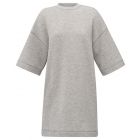 YAYA Sweat dress soft grey melange