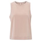 YAYA Woven sleeveless top soft mauve pink