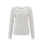 YAYA striped long sleeves blanc white dessin