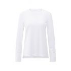 YAYA jersey top met manchetten pure white