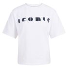 YAYA Boyfriend T-shirt met print pure white dessin