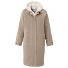 YAYA wol mix inner bodywarmer feather grey melang