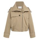 YAYA Kort trenchcoat bomberjack khaki green