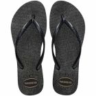 Havaianas Slim Gloss Black/Silver/Black