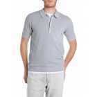 Replay uk4708 g23774 trui mesh grey melange