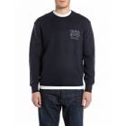 Replay maglia knit trui dark blue