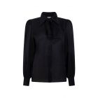 Aaiko veronne tie blouse black