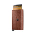 Secrid wallet envelope vintage cognac