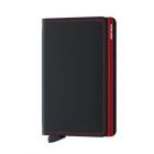 Secrid miniwallet matte black & red
