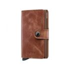 Secrid miniwallet vintage cognac-brown