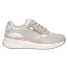 Waldlaufer 765001 Mesh Sparkle Velour Grau Weiss