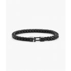 Pig & hen catena foxtail armband black | black