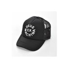 Deus pet circle logo trucker trucker black