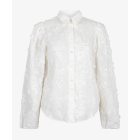 Aaiko lien beads blouses les blancs