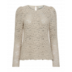 Copenhagen Muse cmkarla blouse withe lace jet stre