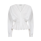 Copenhagen Muse cmpoplin blouse bright white
