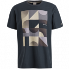 Cast Iron r-neck regular fit twill jersey sea stor