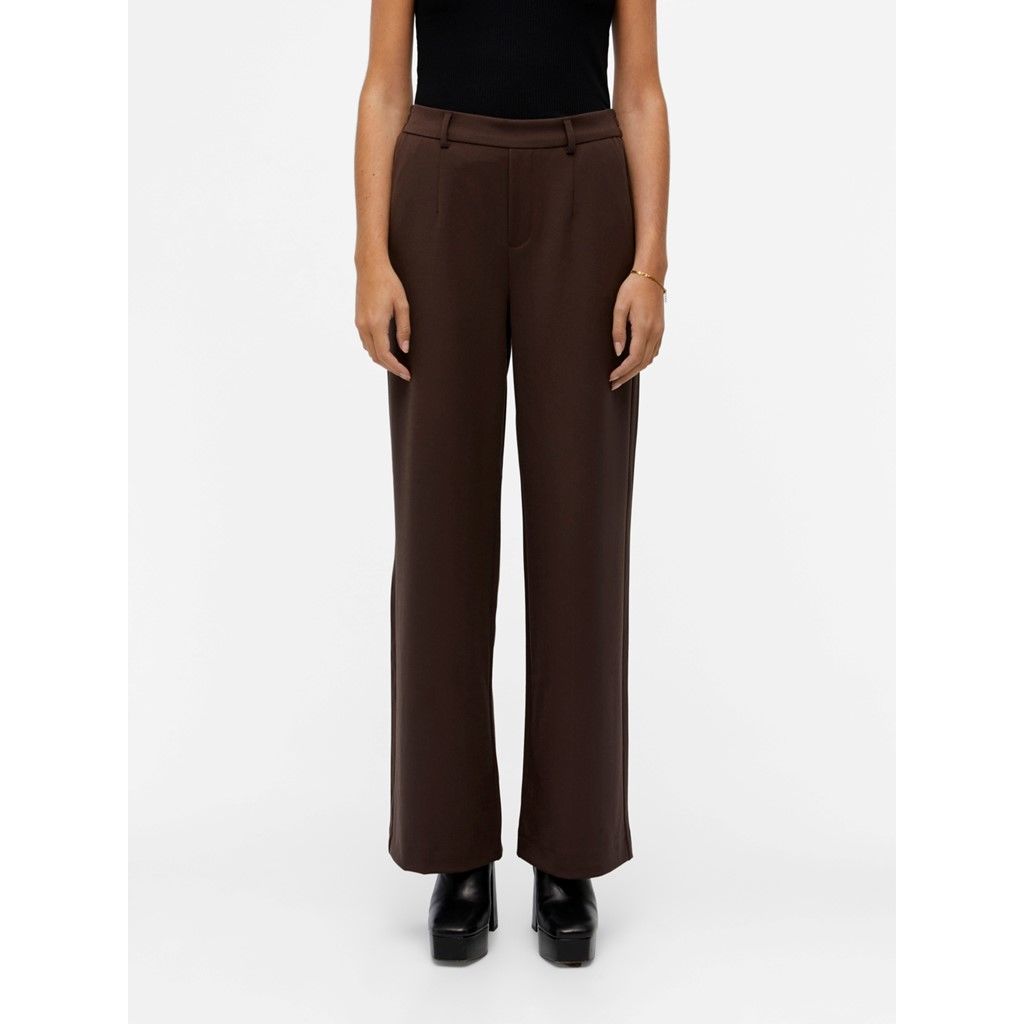 Object - Objlisa Cropped Wide Pant - 5071162 Black main image 0