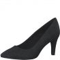 s.Oliver Pump 22411-031 80mm Black Glitter