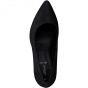 s.Oliver Pump 80mm Black Glitter