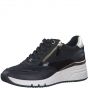 s.Oliver Sneaker met ritje Black Combi