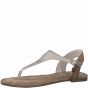 S.Oliver 28136-444 Champagne teenslipper/sandaal