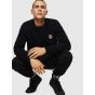 Diesel s-gir-div-p felpa sweater black