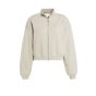 YAYA Jacquard vest met lange mouwen pure cashmere 