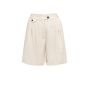 YAYA Woven longer length bermuda sh cloud creme wh