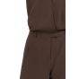 YAYA Playsuit met overslag-effect chocolate martin