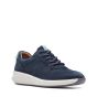 Clarks Un Rio Sprint Sneaker Navy Nubuck