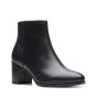 Clarks Freva55 Black Leather