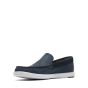 Clarks Bratton Loafer Navy Nubuck