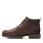 Clarks Rossdale Mid Brown WLined Lea