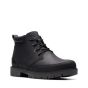 Clarks Rossdale Mid Black Leder