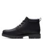 Clarks Rossdale Mid Black Leder