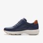 Clarks Tivoli Zip Navy Leather