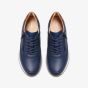 Clarks Tivoli Zip Navy Leather