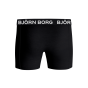 Bjorn borg cotton boxer 5p zw/pet/print/bl/pet