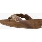 Lazamani Slipper Beads Wedge Beige