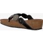 Lazamani Slipper Beads Wedge Black